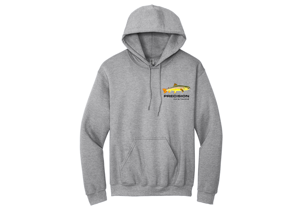 Precision Brown Trout Hoodie
