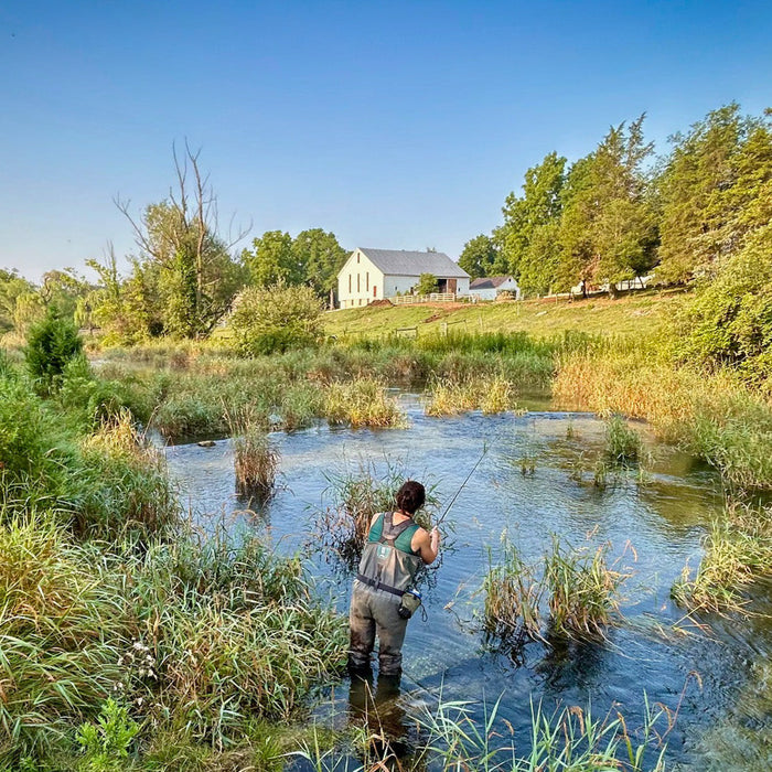 Summertime Fly Fishing on Big Spring Creek
