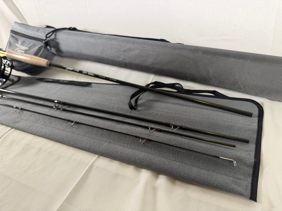 TFO Blue Ribbon 9' 5 Weight w/ TFO NTR II Reel Combo - Used Fly Rod