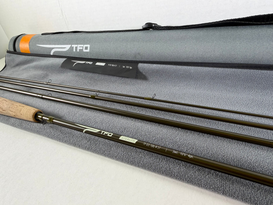 TFO Stealth 10'3wt-Used Fly Rod