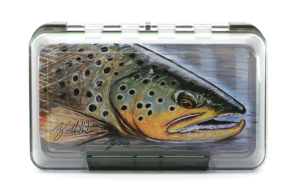 MFC Waterproof Fly Box - Medium - Hallock's Brown