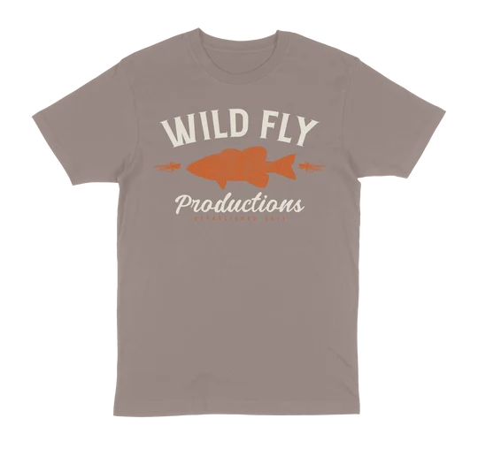 Wild Fly Topo Bass Tee