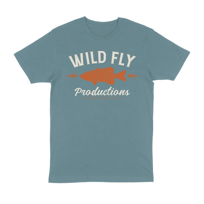 Wild Fly Topo Bass Tee