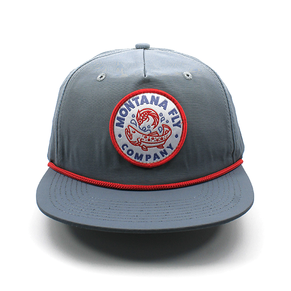 MFC Flatbill Snapback - Trout Streamer Slate