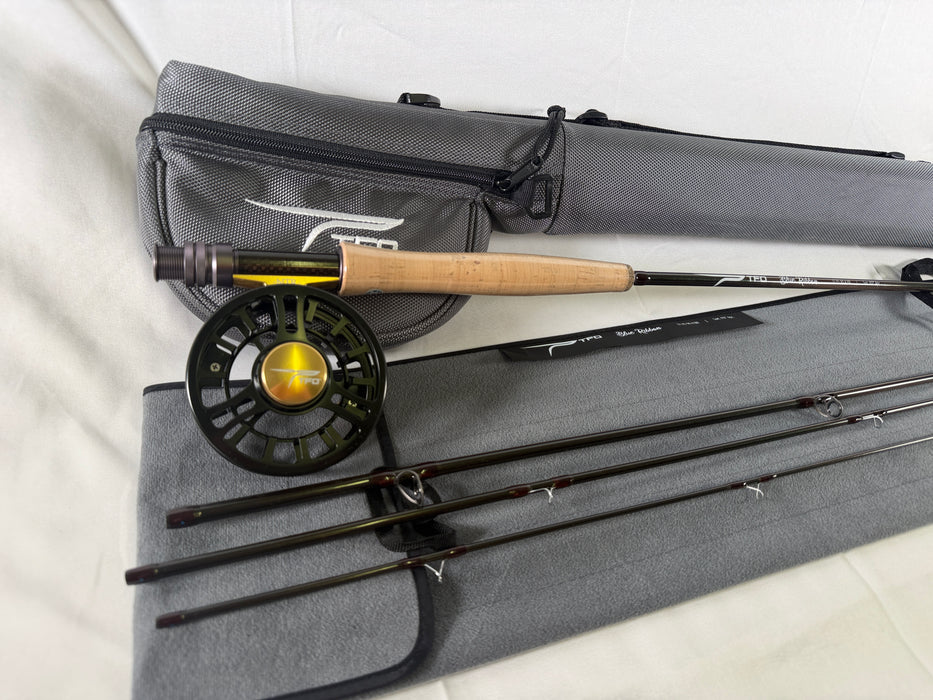 TFO Blue Ribbon 9' 5 Weight w/ TFO NTR II Reel Combo - Used Fly Rod