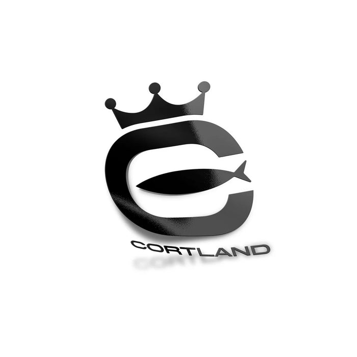 Cortland Logo Boat/Window Die-Cut Sticker