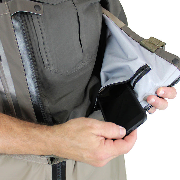 DEEP EDDY Zippered Breathable Wader