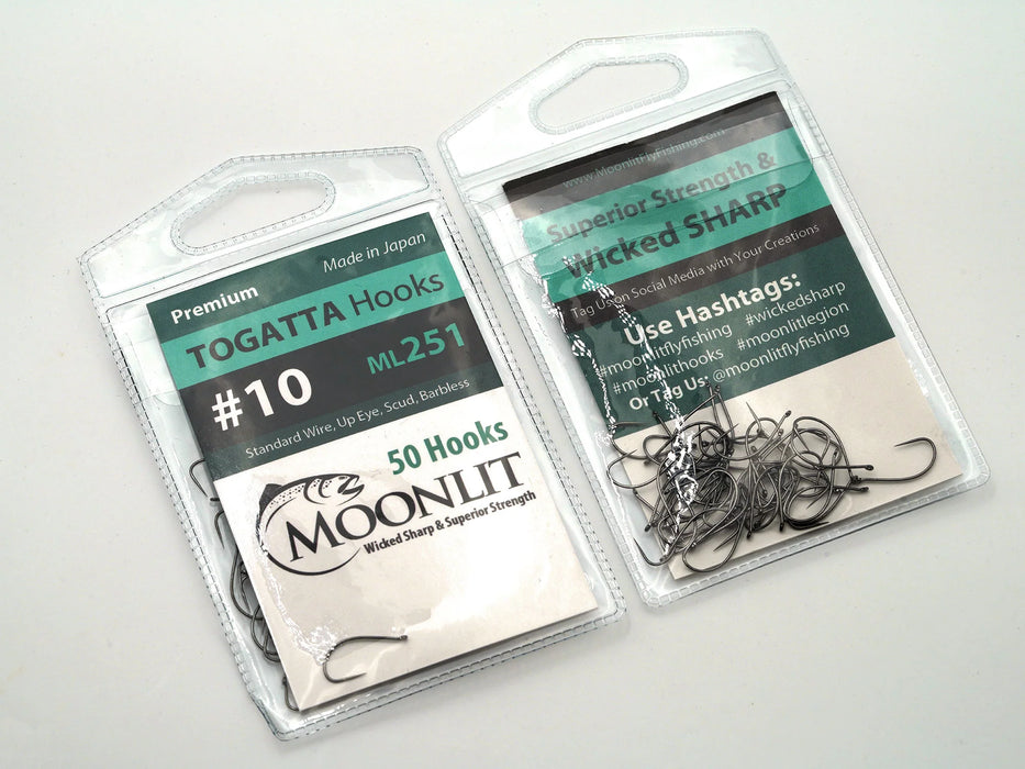 Moonlit TOGATTA ML251 Barbless Hooks