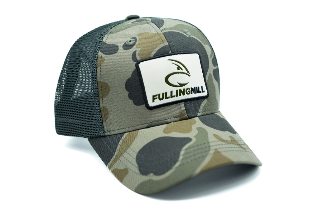 Fulling Mill Camo Trucker