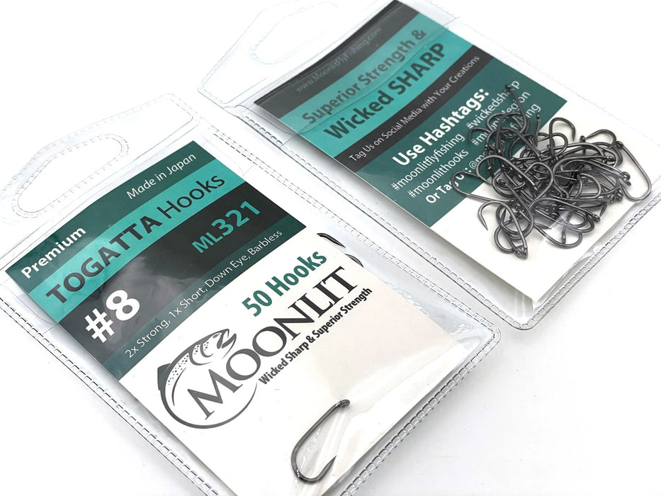 Moonlit TOGATTA ML321 Barbless Hooks