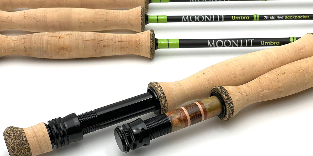 Moonlit Fly Fishing Umbra Fly Rod w/case — Precisionflyandtackle