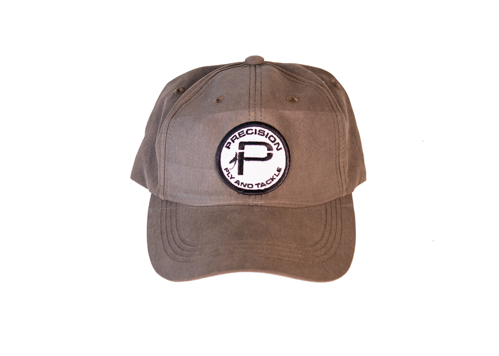 Precision 6 Panel Olive Patch Hat