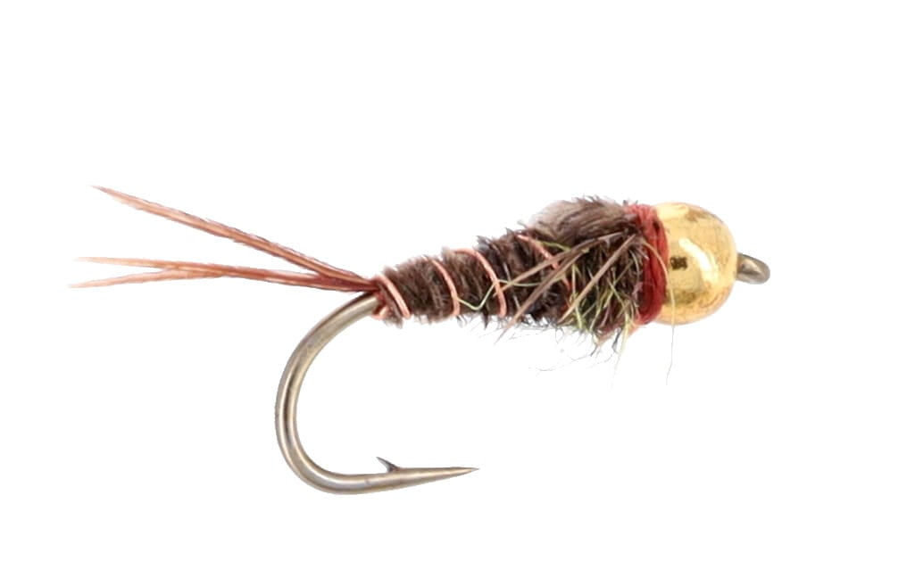bead head fly fishing lures Prince Nymph to nymph for clear water conditions and mayfly hatches Orvis CJ Green 16