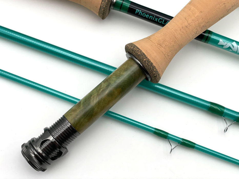 st croix fiberglass fly rod NIRVANA PhoenixGLASS Fiberglass Fly Rod w/case