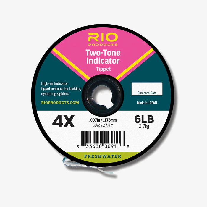 RIO 2-Tone Indicator Tippet 30YD