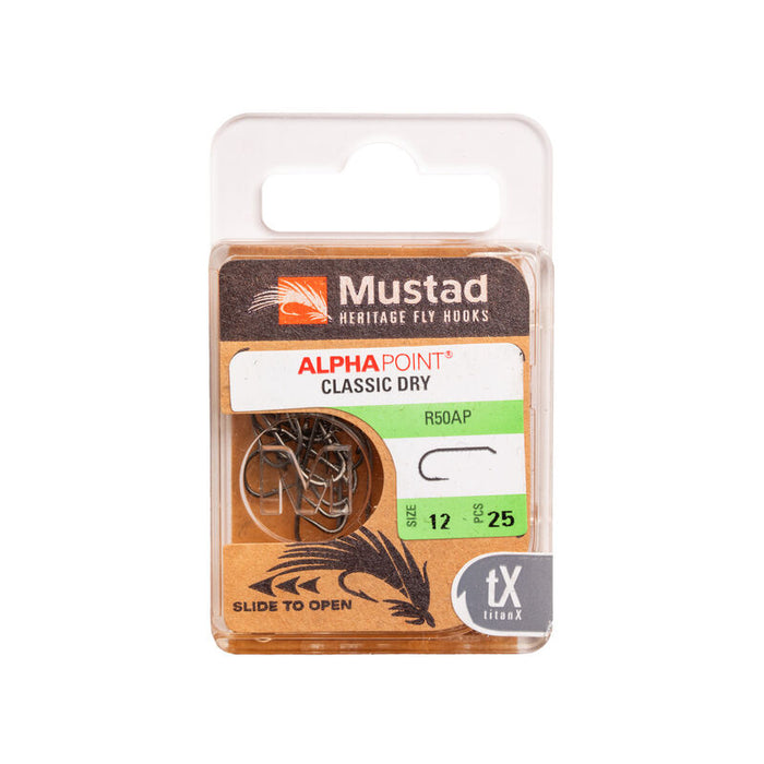Mustad R50 (94840) Classic Dry Fly Hook — Precisionflyandtackle