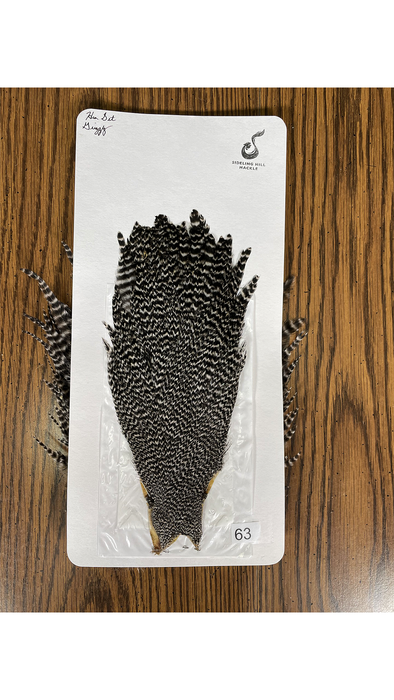 Sideling Hill Hackle Grizzly Hen Set No. 63