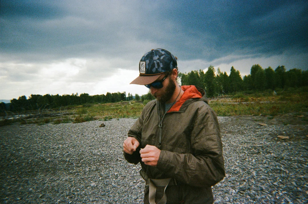 Wild Fly Trout Badge All Mesh Hat