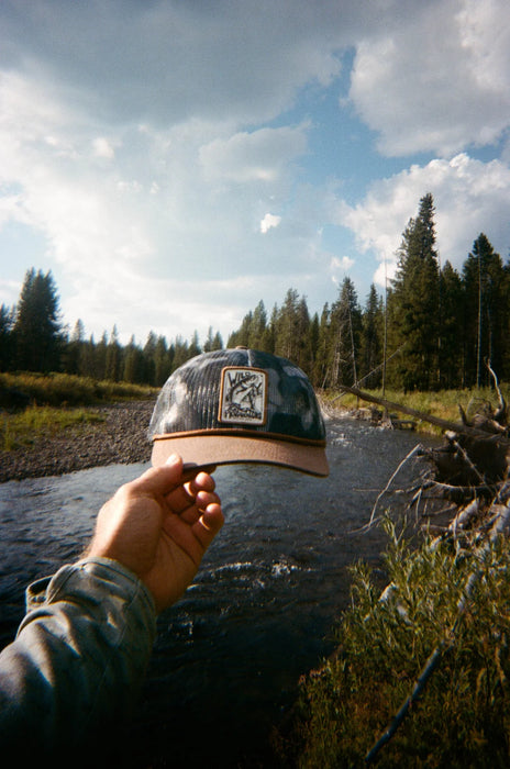 Wild Fly Trout Badge All Mesh Hat
