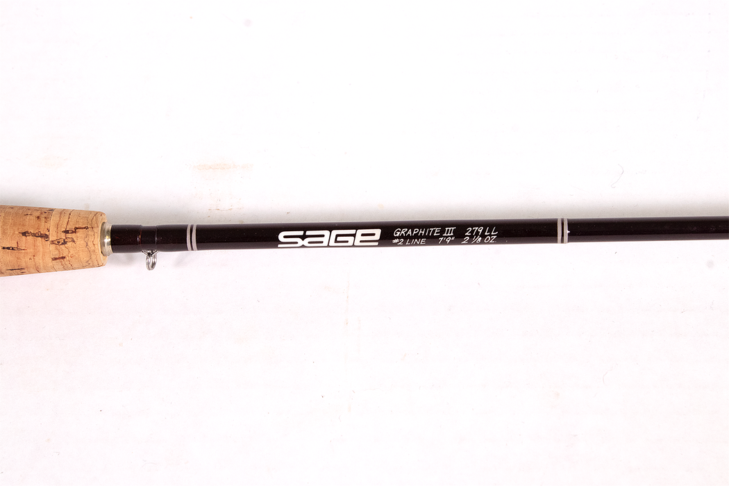 Used Sage Graphite III GFL LL 7ft 9in 2wt