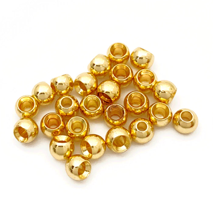 MFC Brass Beads 25 pcs