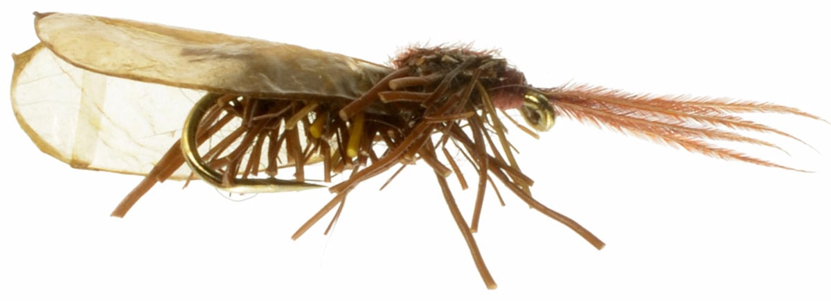 Deer Hair Caddis - Tan Burned Wing — Precisionflyandtackle