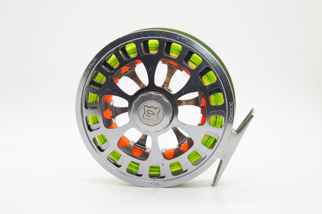 Hardy Ultralite 7000 DD Fly Reel w/ Spare Spool – Silver (Used)