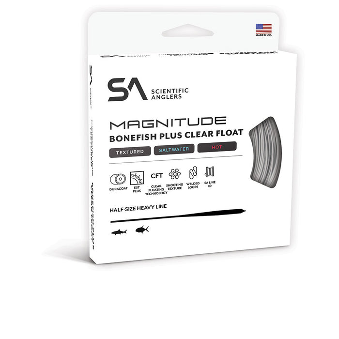 Scientific Anglers Magnitude Textured Bonefish Plus Full Clear Fly Line