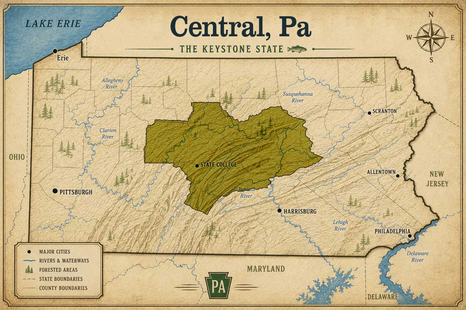 What Makes the Central Pennsylvania Region Special?