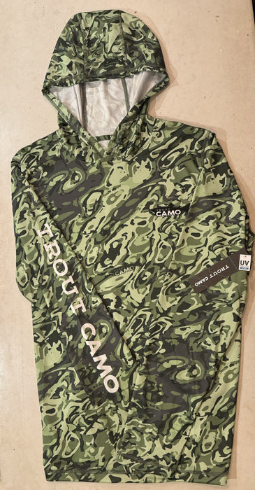 Trout Camo Sun Hoodie