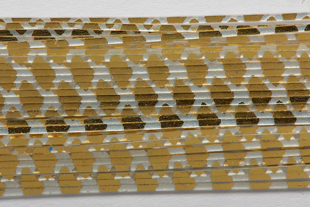 Fulling Mill Metallic Barred Legs