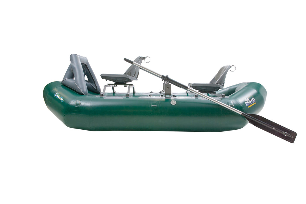 OSG Striker 2 Person Inflatable Fishing Raft Green — Precisionflyandtackle