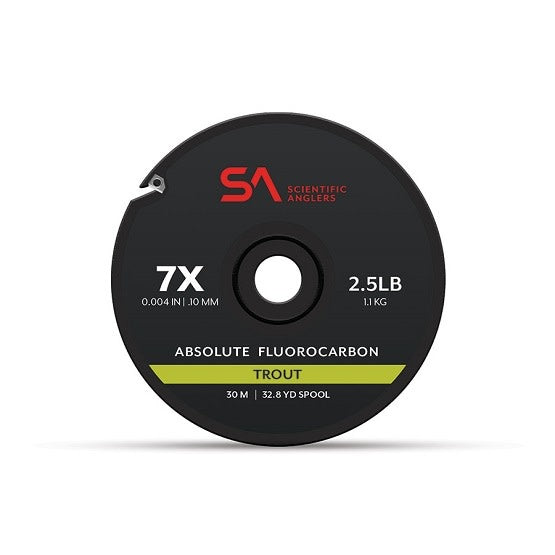 Absolute Fluorocarbon Trout Tippet (30m)
