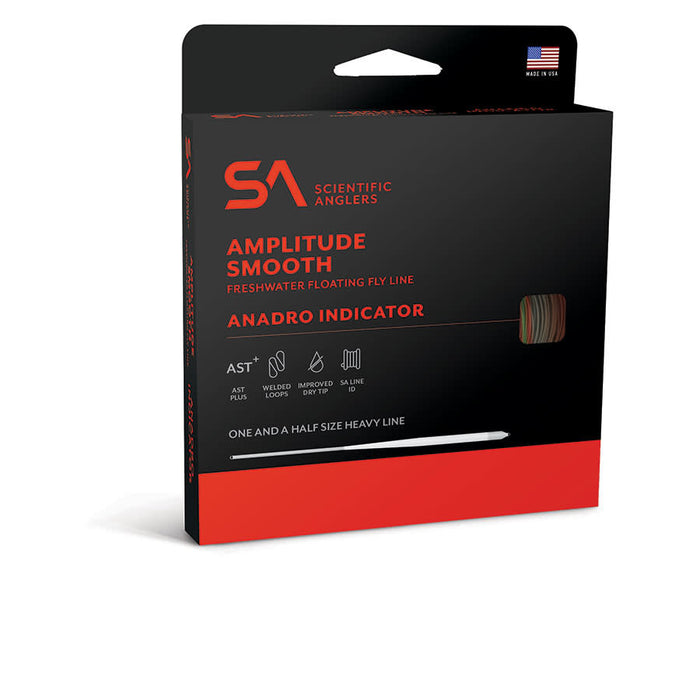 Amplitude Smooth Anadro Stillwater Indicator Taper Fly Line