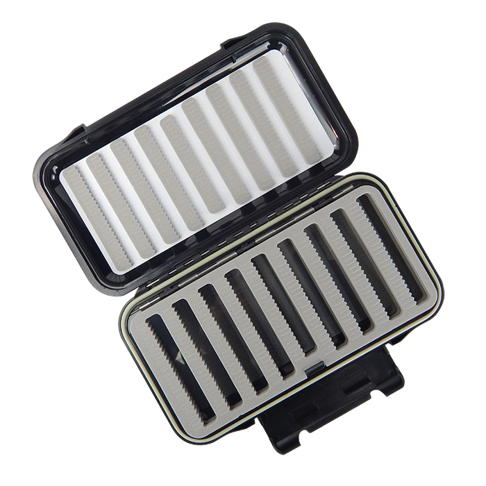 Precision CFL Water Proof Fly Box with with insert Leaf