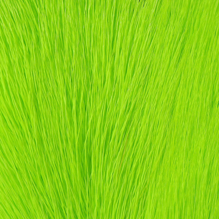 Deer Belly Hair Dyed From White