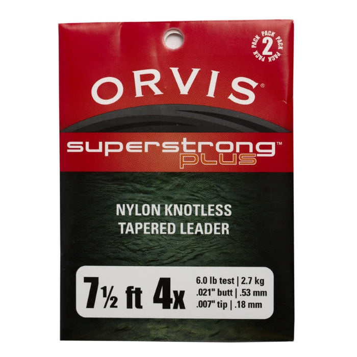 Orvis Superstrong Plus Leaders 2pk