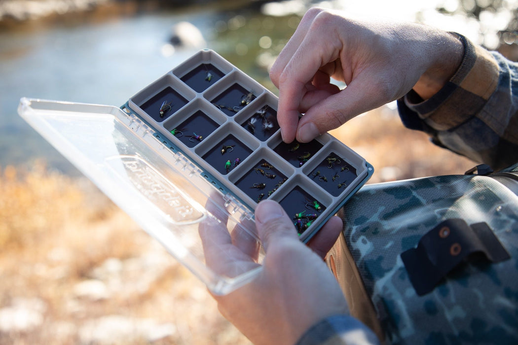 Original Fly Box Rivermag Baja Blue