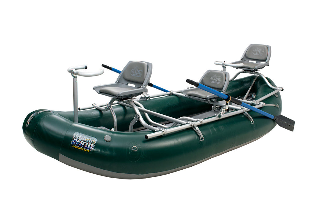 PAC 1300 Inflatable Fishing Raft w/ Frame