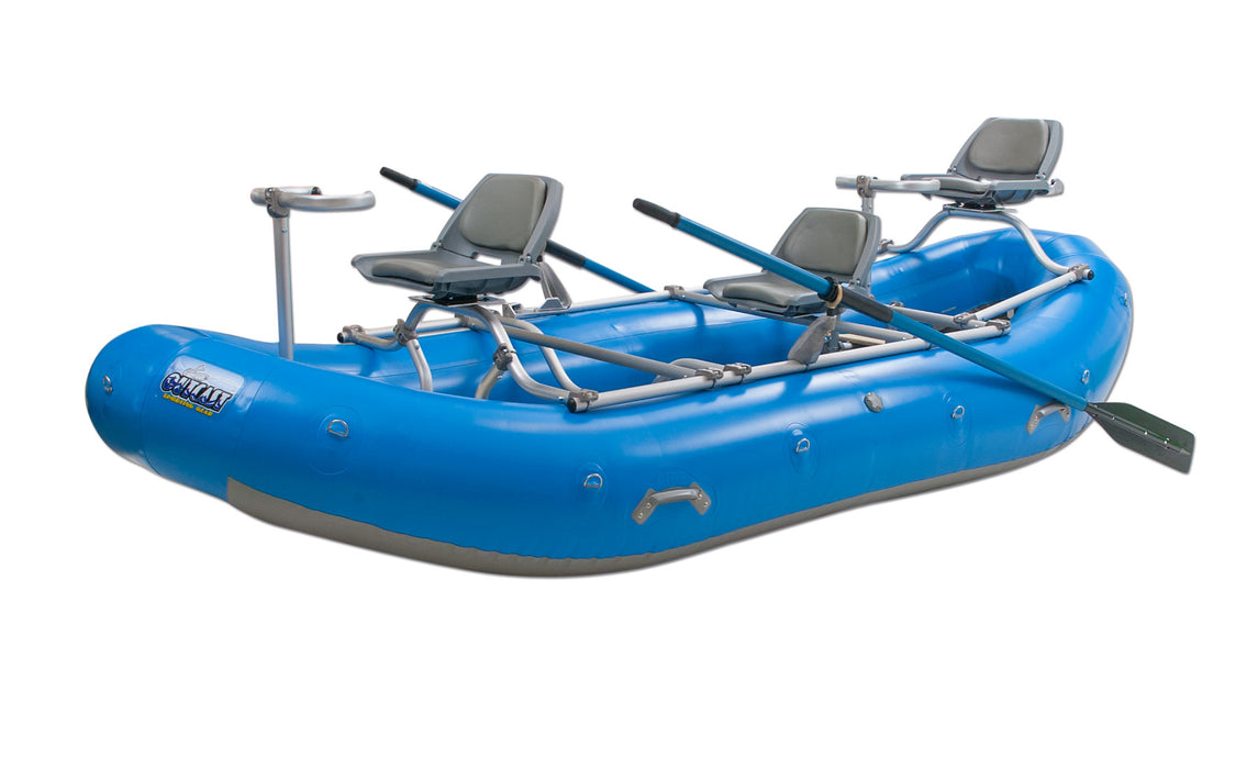 PAC 1400 Inflatable Fishing Raft w/ Frame