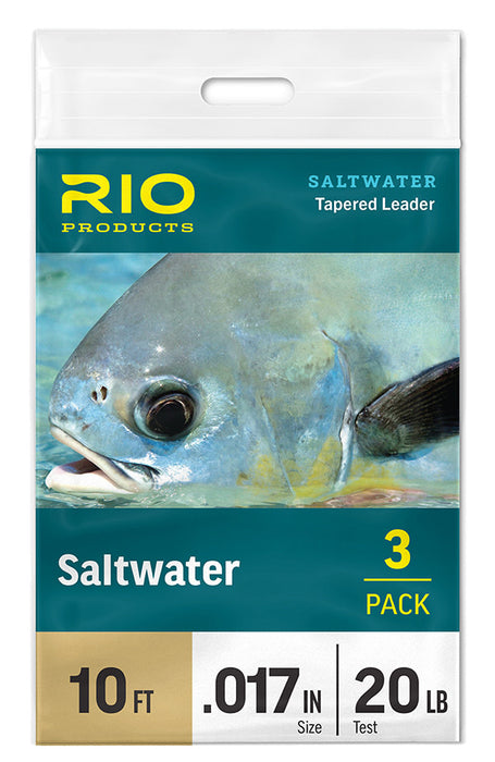 Saltwater leader 3 pack