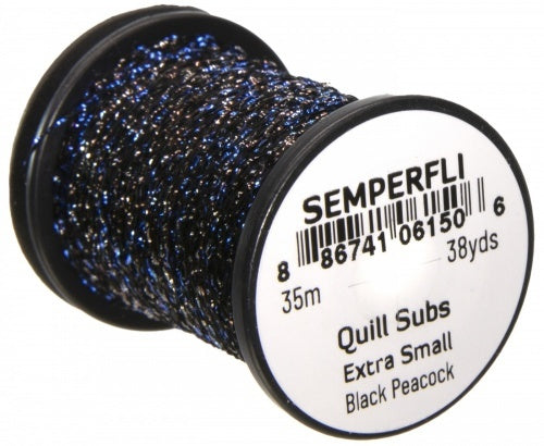 Peacock quill subs