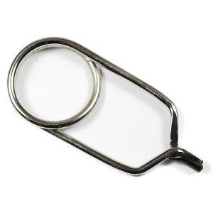 Terra English Hackle Pliers, Rubber Tip