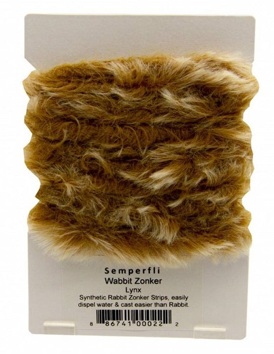 Semperfli Synthetic Rabbit Zonker Strips